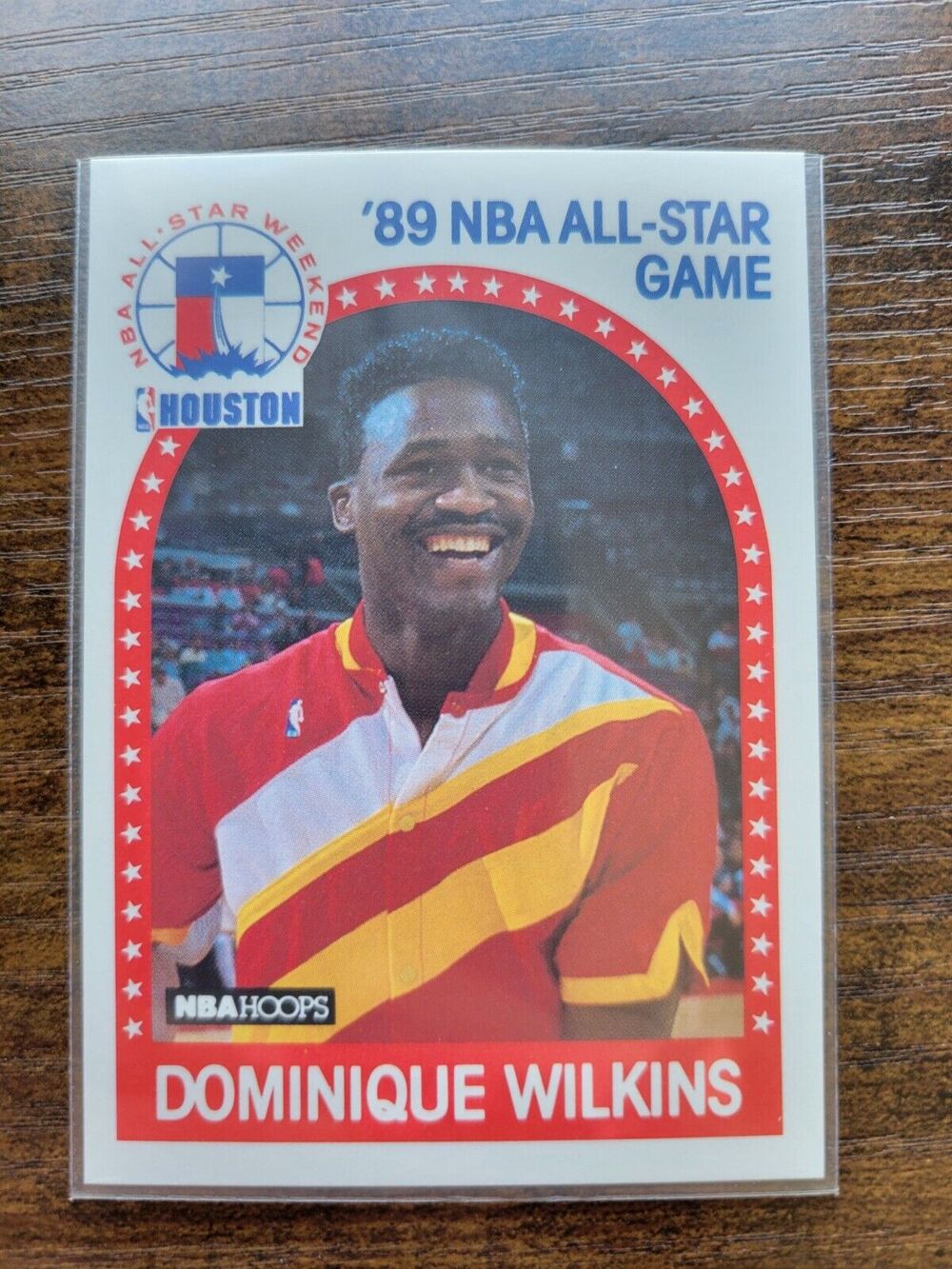 Dominique Wilkins 1989-1990 NBA Hoops #234 - All Star - Atlanta Hawks-Fresh Pull